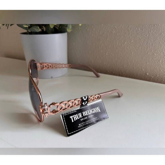 True Religion Aviator Sunglasses No. TR11940 ✨NEW WITH TAGS✨ - Picture 3 of 10